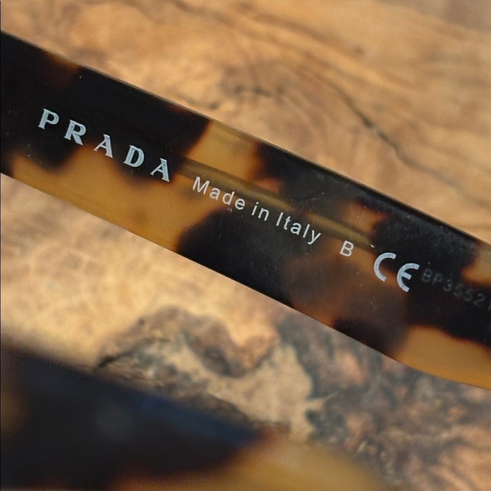 Prada Tortoise Shell Sunglasses - Picture 2 of 9